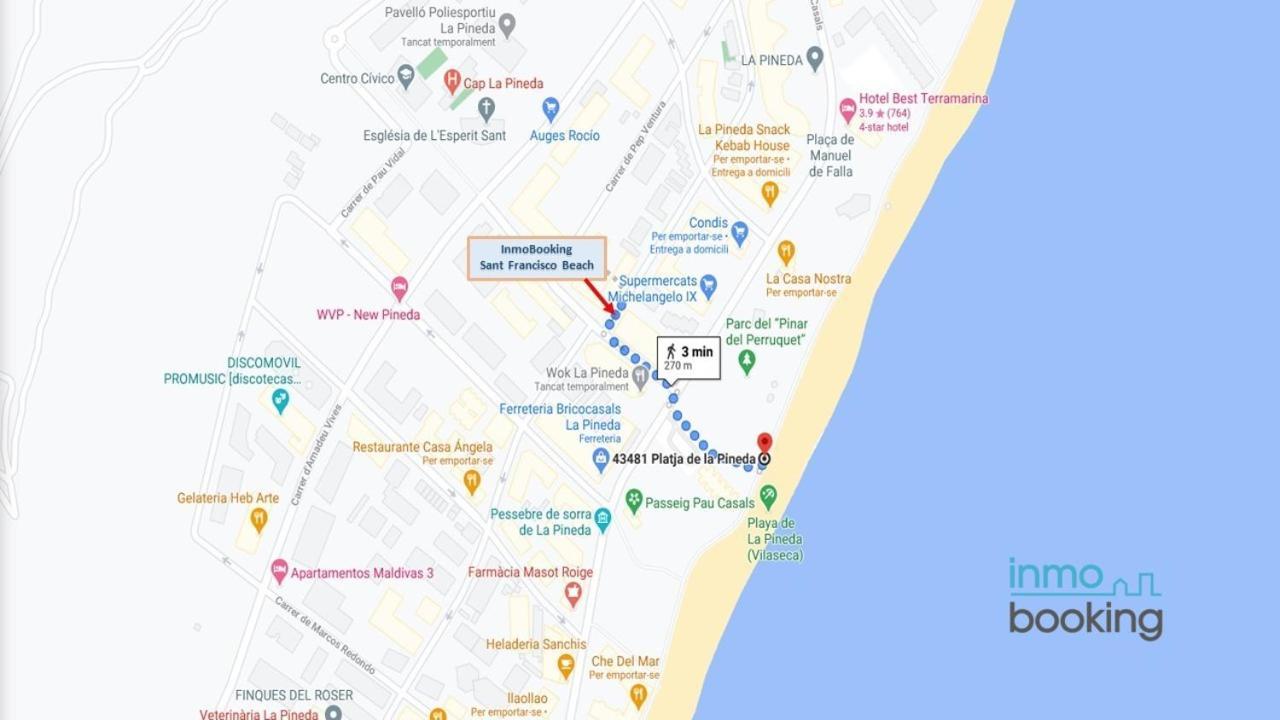 דירות לה פינדה Sant Francisco Beach And Pool מראה חיצוני תמונה
